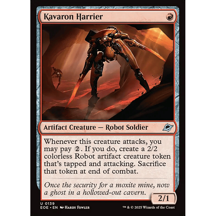 Kavaron Harrier (foil) | Inglés | NM | EOE 1