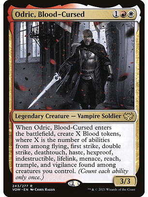 Odric, Blood-Cursed | Español | NM | VOW