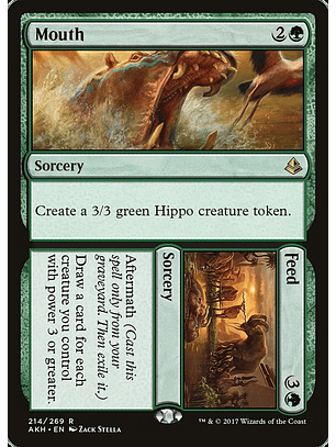 Mouth // Feed | Inglés | NM | AKH