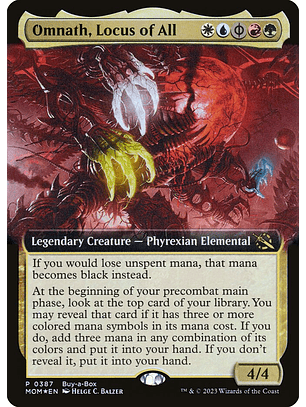 Omnath, Locus of All (Extended Art foil) | Español | NM | MOM