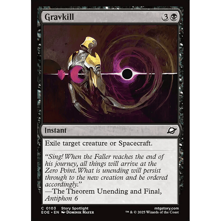 Gravkill | Inglés | NM | EOE 1