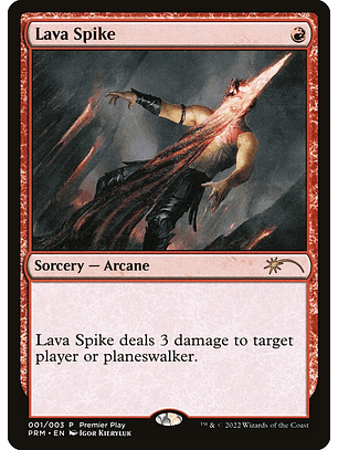 Lava Spike | Inglés | NM | PPRO