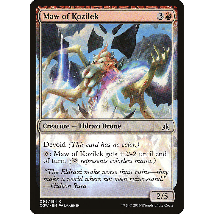 Maw of Kozilek | Inglés | NM | OGW 1