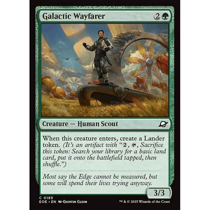 Galactic Wayfarer (foil) | Inglés | NM | EOE 1