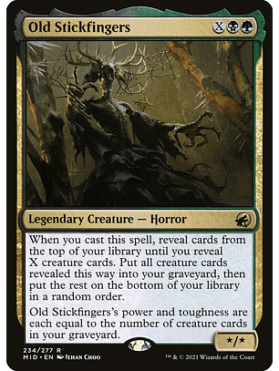 Old Stickfingers | Inglés | NM | MID