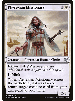 Phyrexian Missionary | Español | NM | DMU