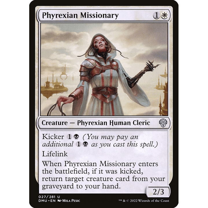 Phyrexian Missionary | Español | NM | DMU 1