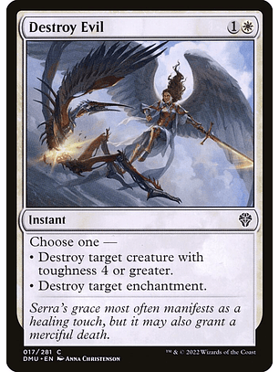 Destroy Evil | Español | NM | DMU