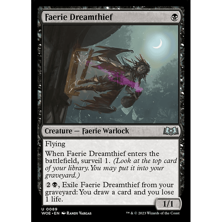 Faerie Dreamthief | Inglés | NM | WOE 1