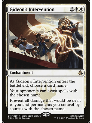 Gideon's Intervention | Inglés | NM | AKH