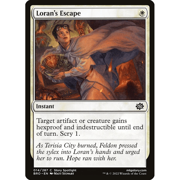 Loran's Escape | Español | NM | BRO 1