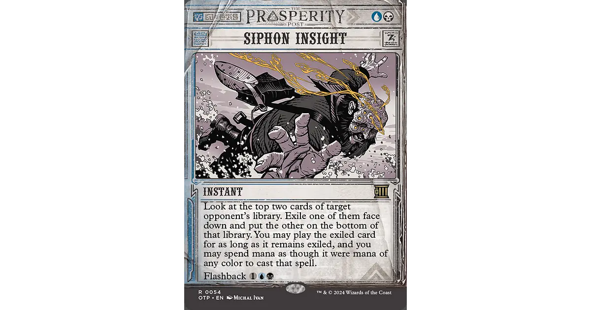 Siphon Insight (Showcase) | Inglés | NM | OTP
