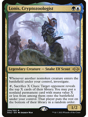 Lonis, Cryptozoologist | Inglés | NM | MH2