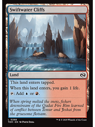 Swiftwater Cliffs (foil) | Inglés | NM | TDM