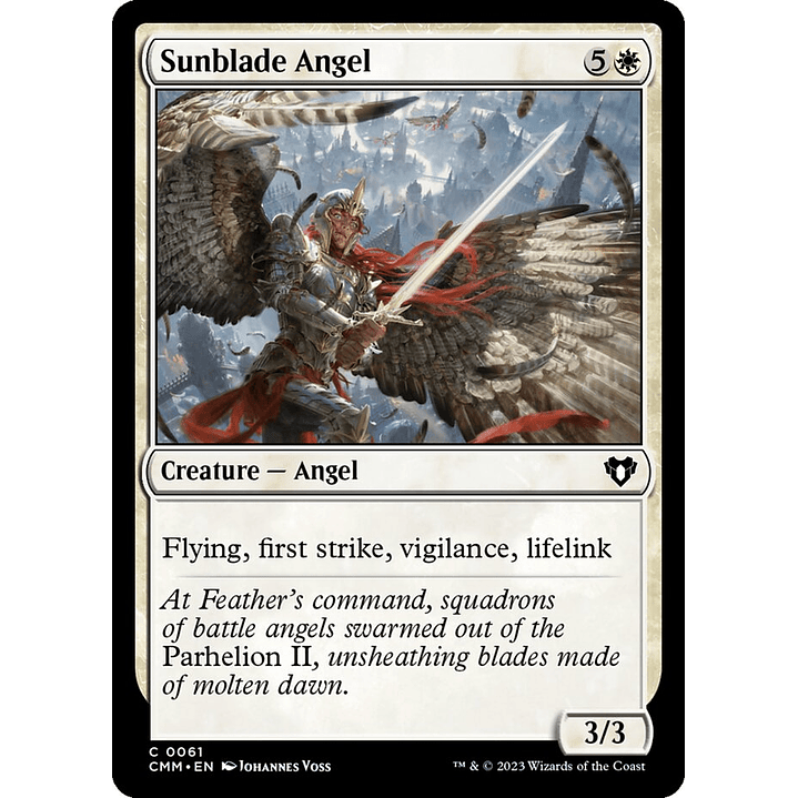 Sunblade Angel | Inglés | NM | CMM 1