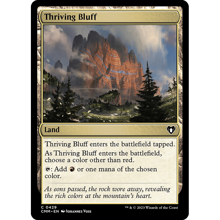 Thriving Bluff | Inglés | NM | CMM 1
