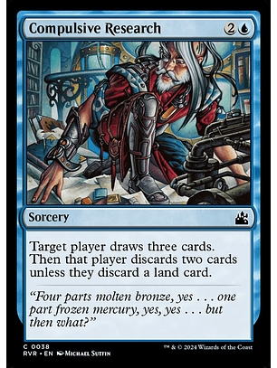 Compulsive Research | Inglés | NM | RVR