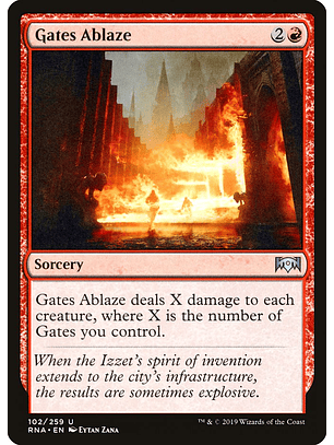 Gates Ablaze | Inglés | NM | RNA