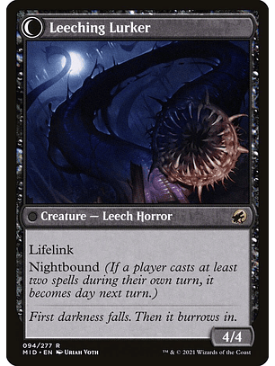 Curse of Leeches // Leeching Lurker | Inglés | NM | MID