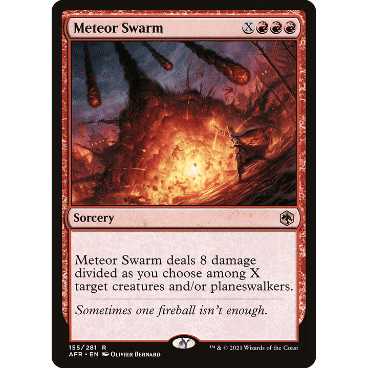 Meteor Swarm | Inglés | NM | AFR 1