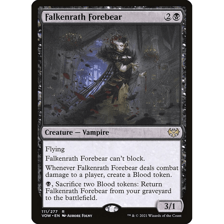 Falkenrath Forebear | Español | NM | VOW 1