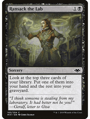 Ransack the Lab | Inglés | NM | MH1