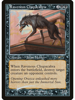 Ravenous Chupacabra (Retro Frame foil) | Inglés | NM | PW23