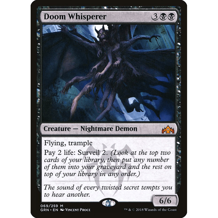 Doom Whisperer | Inglés | NM | GRN 1