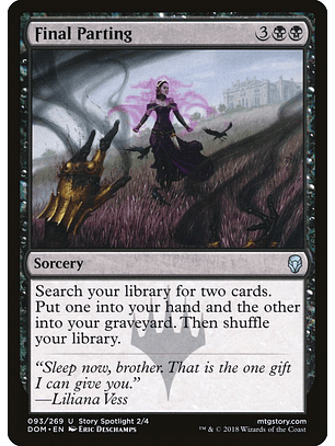 Final Parting | Inglés | NM | DOM