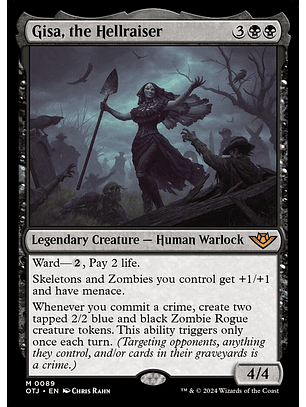 Gisa, the Hellraiser | Inglés | NM | OTJ