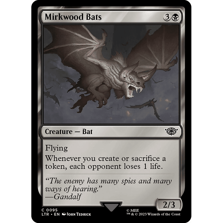 Mirkwood Bats | Inglés | NM | LTR 1