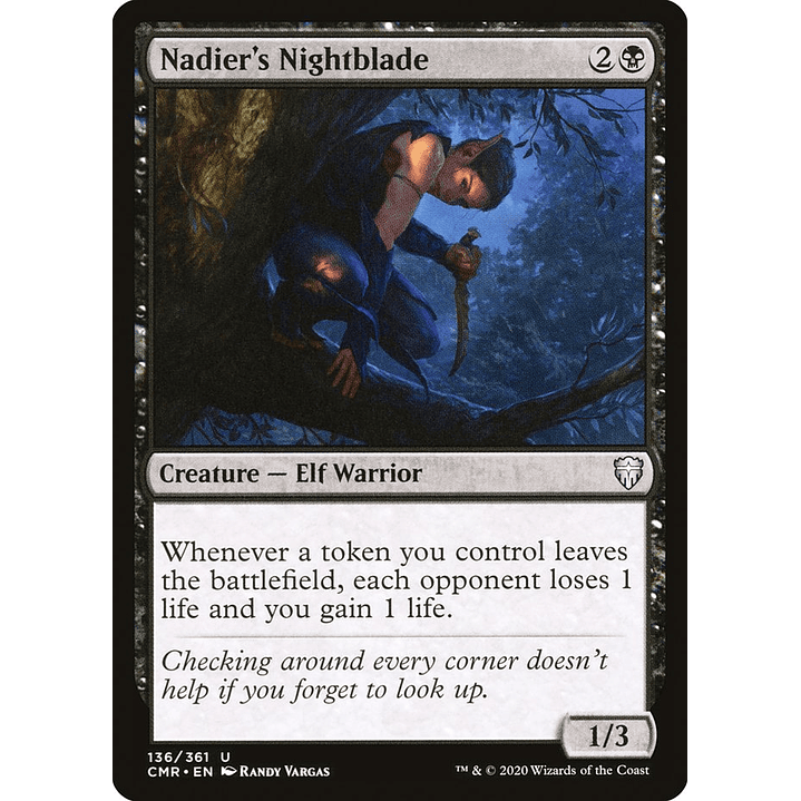 Nadier's Nightblade | Inglés | NM | CMR 1