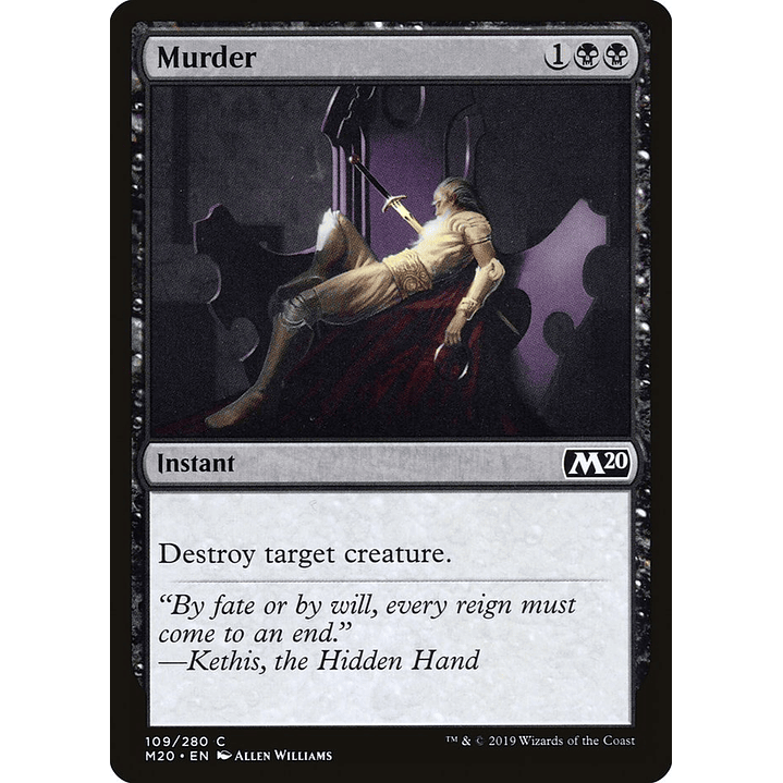 Murder | Inglés | NM | M20 1