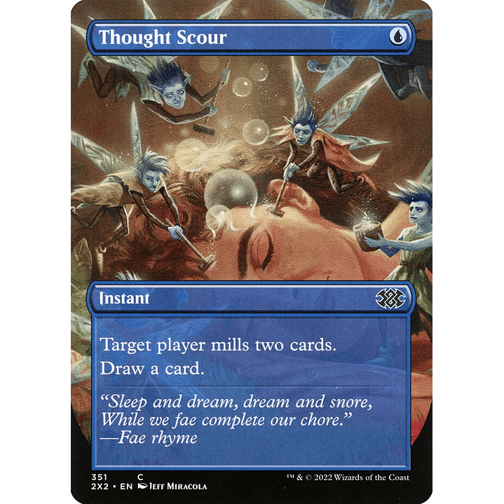 Thought Scour (Borderless) | Inglés | NM | 2X2 1