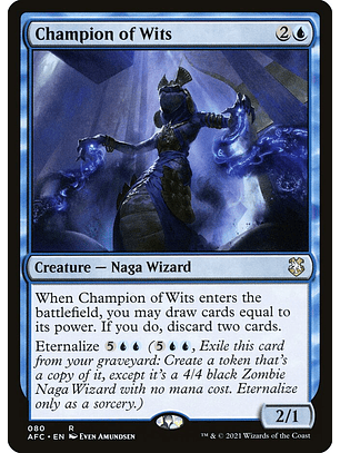Champion of Wits | Español | NM | AFC