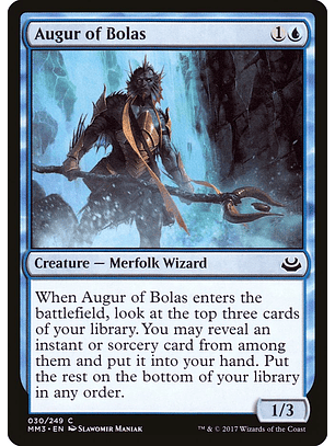Augur of Bolas | Inglés | NM | MM3