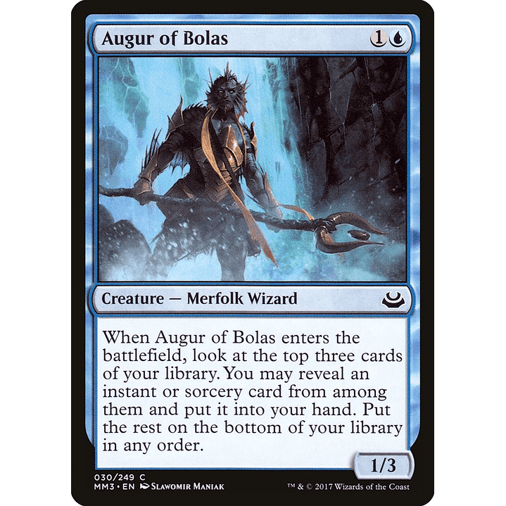 Augur of Bolas | Inglés | NM | MM3 1