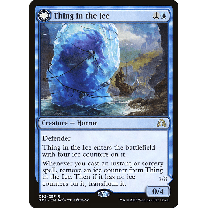 Thing in the Ice // Awoken Horror | Español | NM | SOI 1