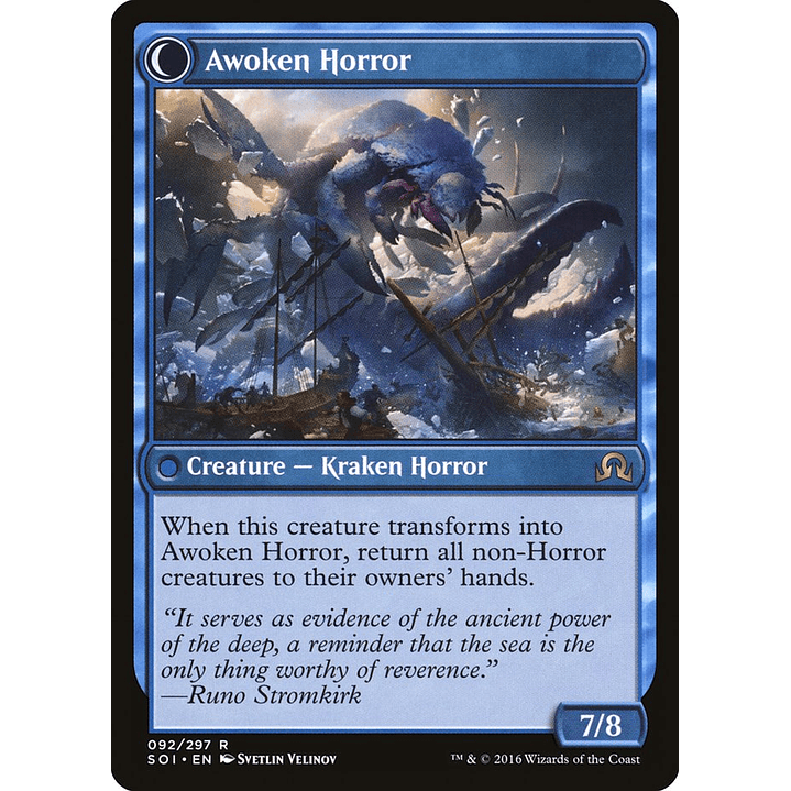 Thing in the Ice // Awoken Horror | Español | NM | SOI 2