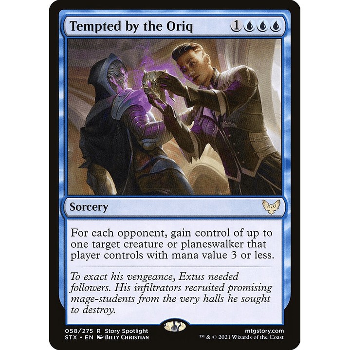 Tempted by the Oriq | Español | NM | STX 1