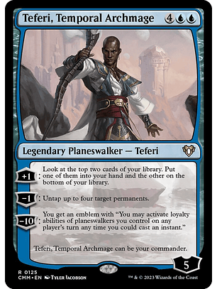 Teferi, Temporal Archmage | Inglés | VG | CMM