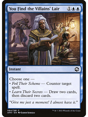 You Find the Villains' Lair | Inglés | NM | AFR
