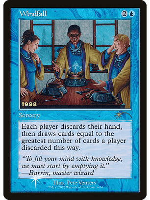 Windfall (Retro Frame foil) | Inglés | NM | P30A