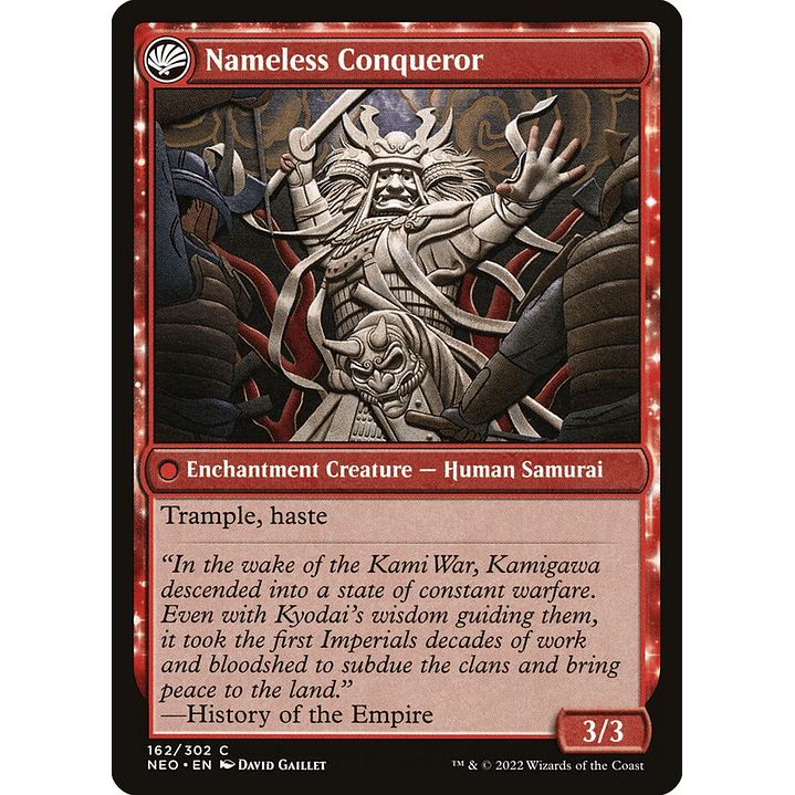 The Shattered States Era // Nameless Conqueror | Japonés | NM | NEO 2