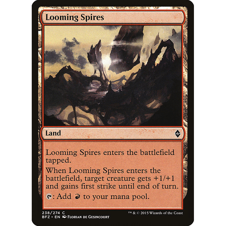 Looming Spires | Inglés | NM | BFZ 1