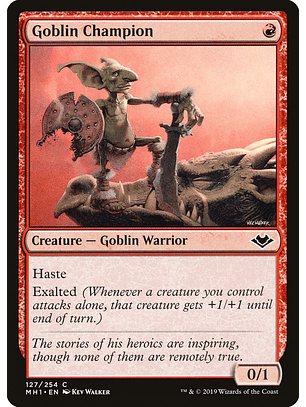 Goblin Champion | Español | NM | MH1