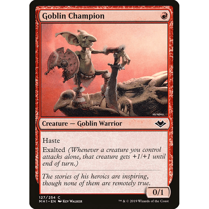 Goblin Champion | Español | NM | MH1 1