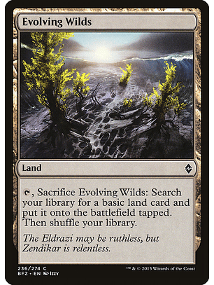 Evolving Wilds | Español | NM | BFZ