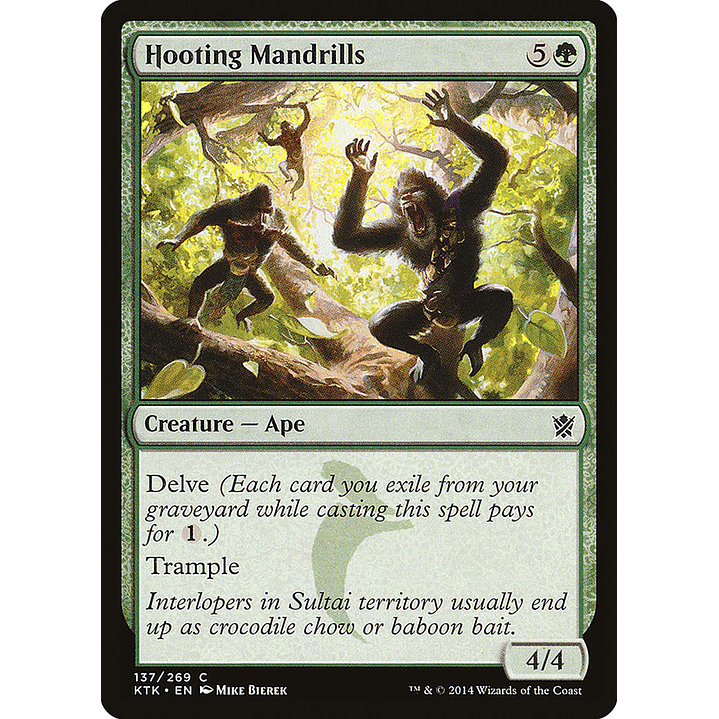 Hooting Mandrills | Español | NM | KTK 1