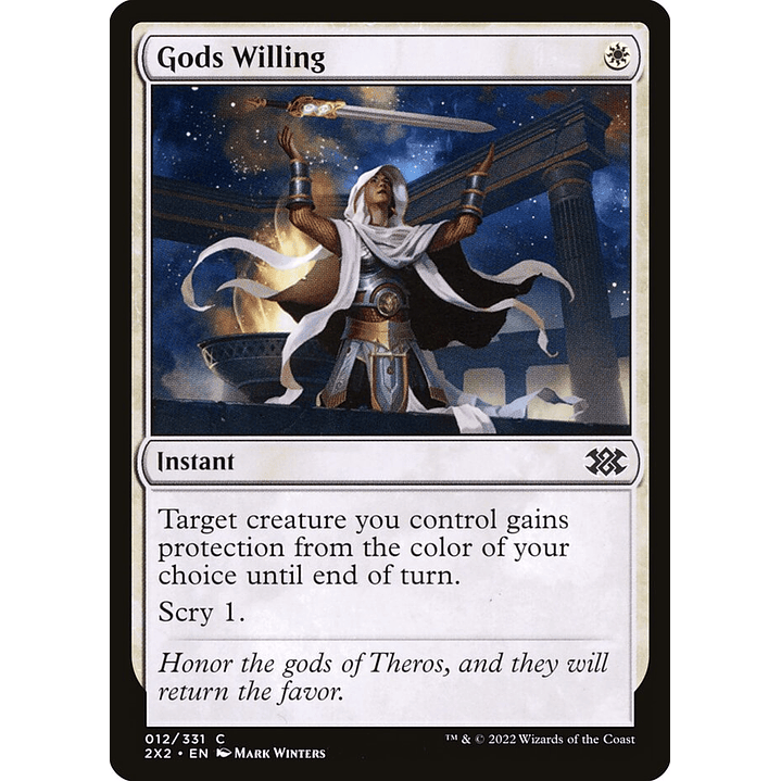 Gods Willing | Inglés | NM | 2X2 1